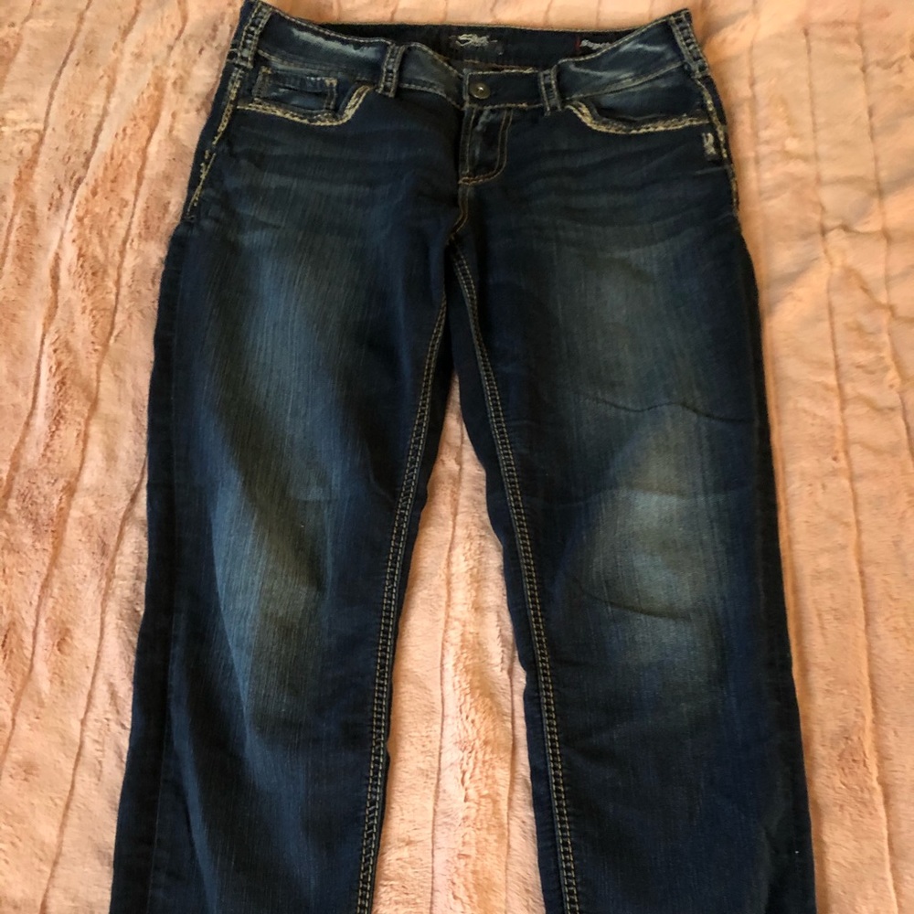 Silver Suki Mid Skinny Jeans